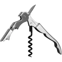 Cookai kurkentrekker 2,3 cm RVS zwart/zilver