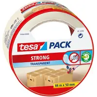 TESA 3x Tesa doorzichtige verpakkingstape 66 mtr x 50 mm - Tape (klussen)