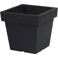 Prosperplast Bloempot Vierkant Lofly Low 19x19x18cm ANTRACIET