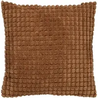 Dutch decor - ROME - Kussenhoes uni 45x45 cm - Tobacco Brown - bruin