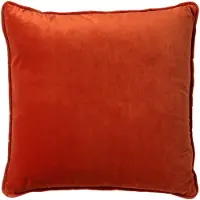 Dutch decor - FINNA - Kussenhoes 45x45 cm 100% gerecycled polyester - Eco Line collectie - Potters Clay - oranje