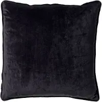 Dutch decor - FINNA - Sierkussen 45x45 cm met kussenhoes van 100% gerecycled polyester - Eco Line collectie - Raven - zw