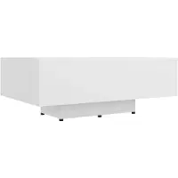 vidaXL Salontafel 85x55x31 cm bewerkt hout wit