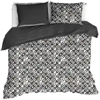De Witte Lietaer Dekbedovertrek Division Percal-240 x 200 / 220 cm | Lits-Jumeaux