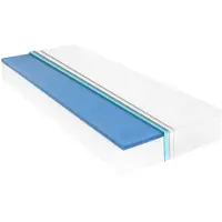 vidaXL Matras 18 cm visco-traagschuim 120x200 cm H2