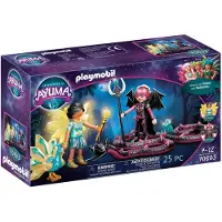 Playmobil Ayuma 70803 Crystal Fairy en Bat Fairy met totemdieren |