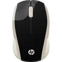 HP 200 Silk Gold Draadloze Muis (Bedraad), Muis, Zwart, Beige
