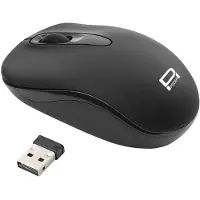Pedea Draadloze optische muis "Trend", zwart | Plug & Play | USB 2.0