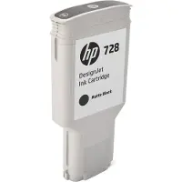 HP F9J68A Ink Cartridge/728 300ml DJ MatteBlack