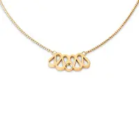 Melano Vivid Veira Ketting Goud