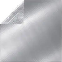 vidaXL Zwembadhoes rechthoekig 1000x600 cm PE zilverkleurig