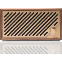 Tivoli Audio Model Two Digital - Designluidspreker - Wi-Fi Bluetooth - Walnoot/Goud