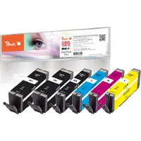 Peach PI100-379 Patroon, Canon nr. 580XL/581XL, MultiPackPlus. REM, KOM