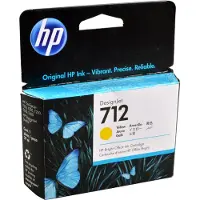 HP 712 (3ED69A) Inktcartridge Geel