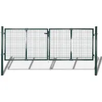 vidaXL Poort 289x75/306x125 cm