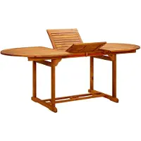vidaXL Tuintafel verstelbaar acaciahout online kopen
