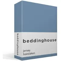 Beddinghouse - Jersey - Hoeslaken - 90x220 cm - Blauw