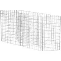 vidaXL Gabion mand 120x30x100 cm gegalvaniseerd staal