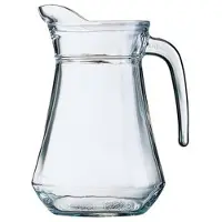 Luminarc Glazen schenkkan/sapkan - 1,3 liter - met handvat - Schenkkannen