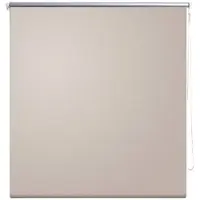 vidaXL Rolgordijn verduisterend 104,4 x 175 cm stofbreedte 100 cm beige