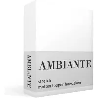 Ambiante stretch molton topper hoeslaken