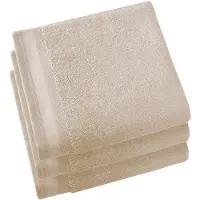 De Witte Lietaer Handdoek Contessa Sand (50 x 100 cm) (set van 3)