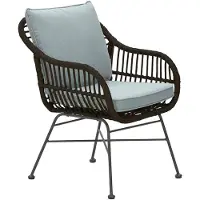 Garden Impressions Margriet dining tuinstoel Carbon / mint grey -