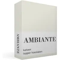 Ambiante Cotton Uni topper hoeslaken
