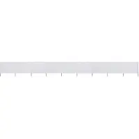 vidaXL Windscherm 9-panelen 1200x160 cm stof zandwit