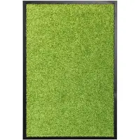vidaXL Deurmat wasbaar 40x60 cm groen
