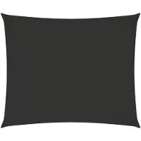 vidaXL Zonnescherm rechthoekig 3x4 m oxford stof antracietkleurig