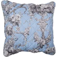 Clayre & Eef Blauwe Kussenhoes 50*50 cm Q192.030
