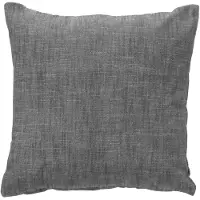 Dutch decor - NATURA - Kussenhoes 45x45 cm - 100% biologisch katoen - Charcoal Gray - antraciet