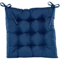 Coen Bakker Stoelkussen gewatteerd - donker blauw - 38 x 38 cm - tuinstoelkussens