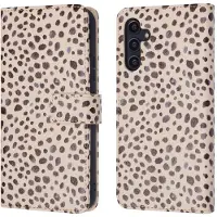 IMoshion Design Bookcase voor de Samsung Galaxy A14 (5G/4G) - Black And White Dots