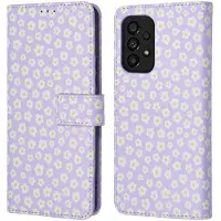IMoshion Design Bookcase voor de Samsung Galaxy A53 - White Daisy
