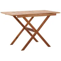 vidaXL Tuintafel 110x67x74 cm massief acaciahout