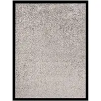 vidaXL Deurmat 40x60 cm grijs