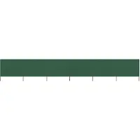 vidaXL Windscherm 6-panelen 800x120 cm stof groen
