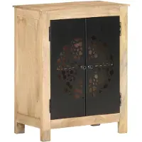 vidaXL Dressoir 60x35x75 cm massief mangohout