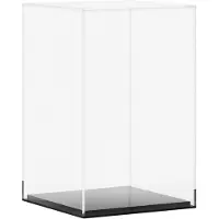 vidaXL Vitrine transparant 14x14x22 cm acryl