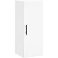 vidaXL Bovenkast 34,5x34x90 cm wit
