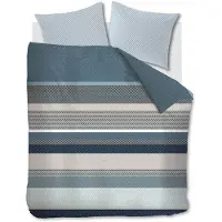 Beddinghouse Lennart Dekbedovertrek Blue Satijn-240 x 200 / 220 cm | Lits-Jumeaux
