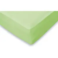 Eleganzzz Hoeslaken Jersey Katoen Stretch 35cm Hoge Hoek - lime 180x210/220cm - 200x200cm