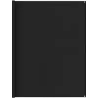 vidaXL Tenttapijt 250x450 cm zwart