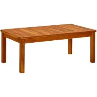 vidaXL Tuintafel 90x50x36 cm massief acaciahout