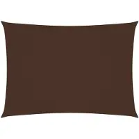 vidaXL Zonnescherm rechthoekig 2x4,5 m oxford stof bruin