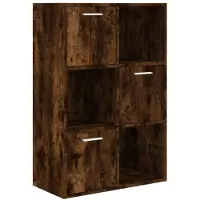 vidaXL Opbergkast 60x29,5x90 cm gerookt eikenkleurig