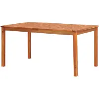 vidaXL Tuintafel 150x90x74 cm massief acaciahout