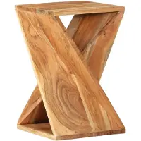 vidaXL Bijzettafel 35x35x55 cm massief acaciahout